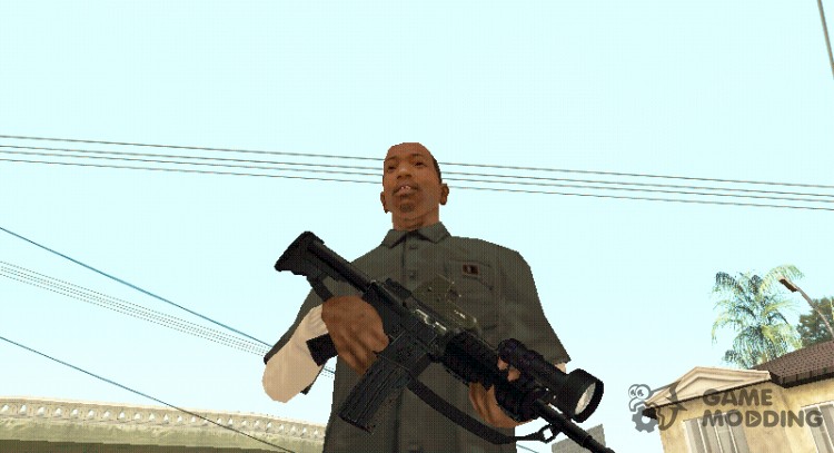 M4 from SWAT Movie (2003) for GTA San Andreas