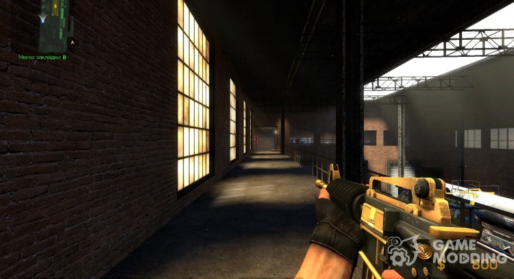 Two-tone M4A1 Kimber BETA (V1) for Counter-Strike Source