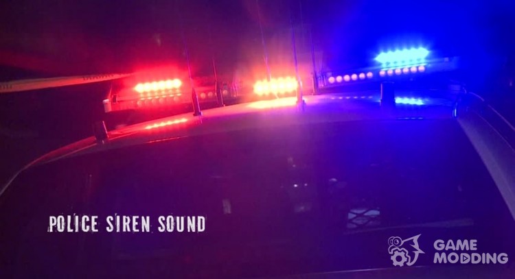 Police Siren sound для GTA San Andreas