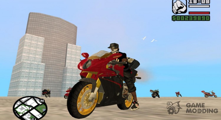 Pak moto v2 by Mixa_67 para GTA San Andreas