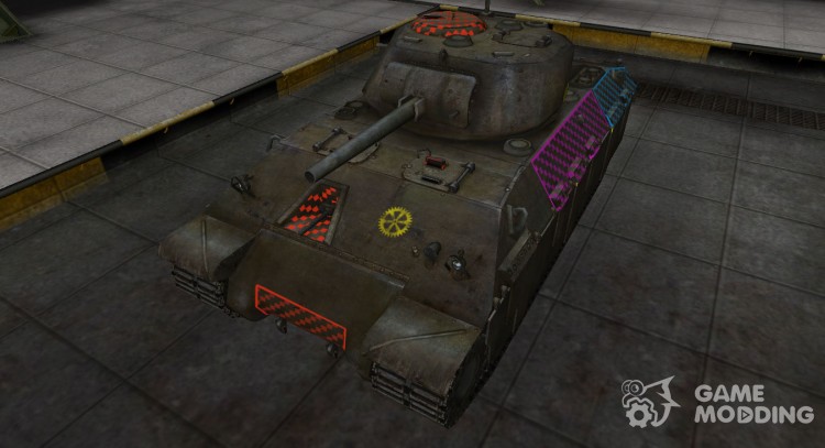 Качественные зоны пробития для T14 для World Of Tanks