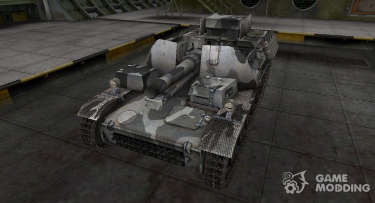 Emery cloth for German tank Sturmpanzer II for World Of Tanks
