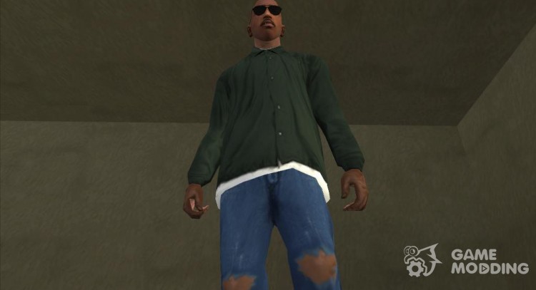 Jeans ripped knees for GTA San Andreas