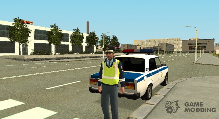 Пак сотрудников Полиции и ДПС для GTA San Andreas