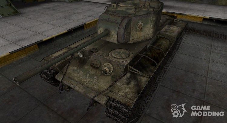 Casco de camuflaje KV-3 para World Of Tanks