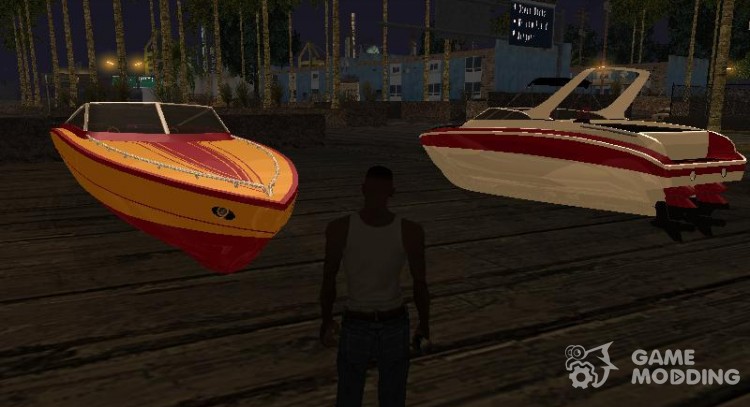 Пак лодок из GTA IV (By Babay) для GTA San Andreas