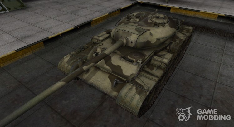 Desert skin for t-54 for World Of Tanks