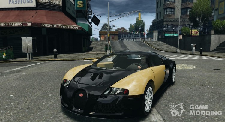 Bugatti Veyron 16.4 para GTA 4