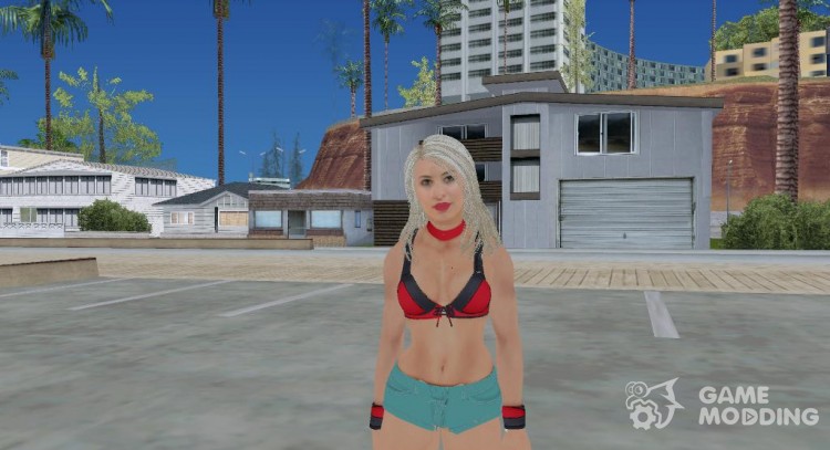 Sabrina Sexy Girl para GTA San Andreas