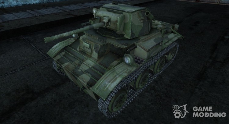 Skin for Mk.VII Tetrarch for World Of Tanks