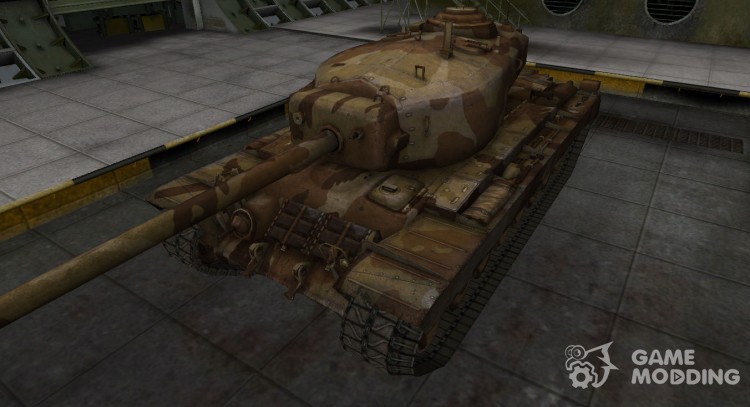 Emery cloth for American tank T30 for World Of Tanks