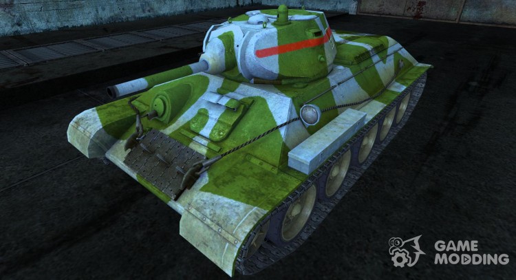 Skin for t-34 for World Of Tanks