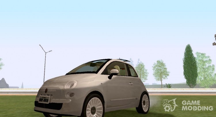 Fiat 500 Lounge 2010 para GTA San Andreas