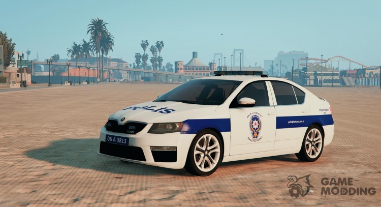 Skoda Octavia Türk Polis Arabası para GTA 5
