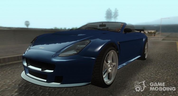 GTA V Dewbauchee Rapid GT Cabrio для GTA San Andreas