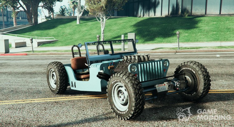 Jeep Willys Hot-Rod 1.1 для GTA 5