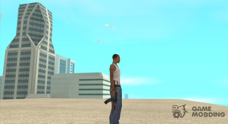 АКС-74У для GTA San Andreas