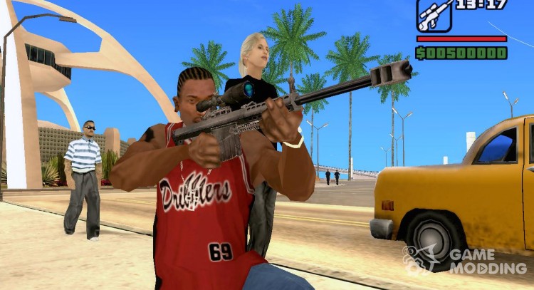 Barret de Call of Duty 4: Moden Warfare para GTA San Andreas
