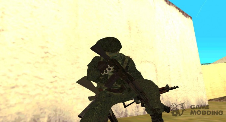 Пак оружия солдата IPG для GTA San Andreas