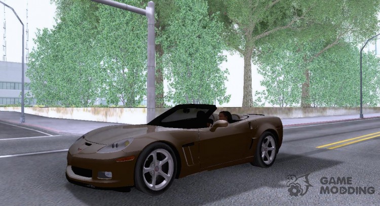 Chevrolet Corvette C6 GS Convertible 2012 para GTA San Andreas