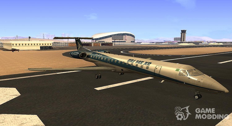 Embraer 145 Xp para GTA San Andreas