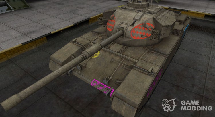 Качественные зоны пробития для FV4202 для World Of Tanks