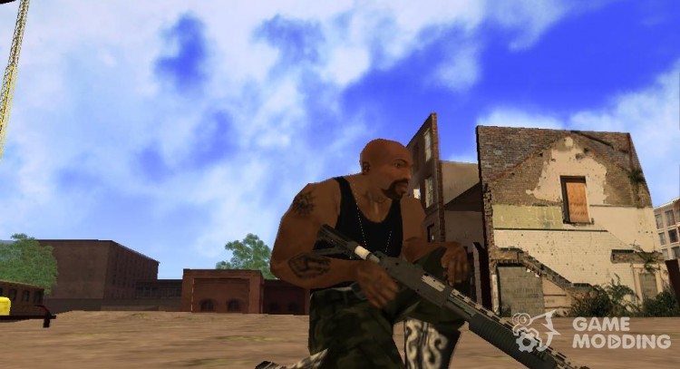 Pump shotgun из GTA 5 для GTA San Andreas