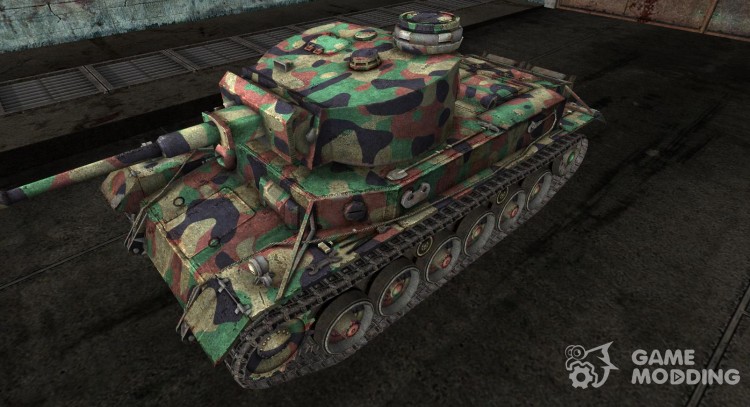 Skin for VK3001 heavy tank program (P)  Forest  for World Of Tanks