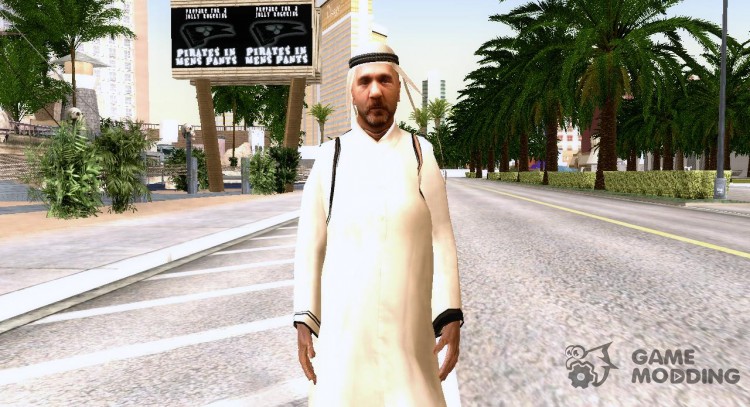 Арабский шейх для GTA San Andreas