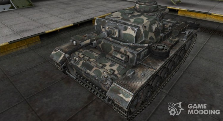 Шкурка для Pz III для World Of Tanks