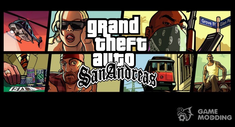 SA Style Loadscreens для GTA San Andreas