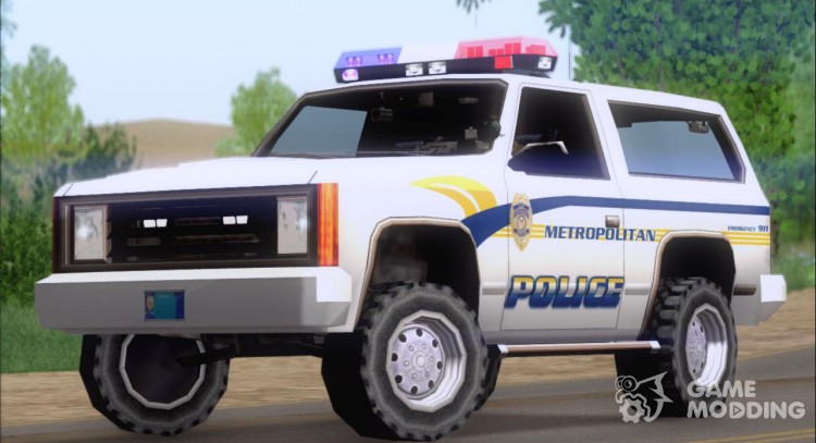 Police Ranger Metropolitan Police para GTA San Andreas