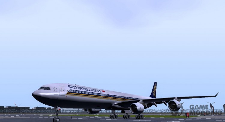 Airbus A340-600 Singapore Airlines for GTA San Andreas