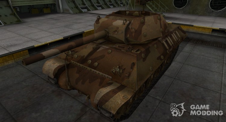 Emery cloth for American tank M10 Wolverine for World Of Tanks