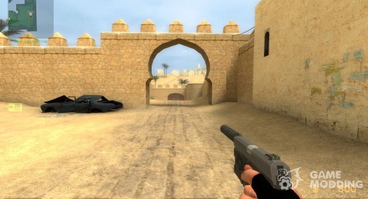 US Government Issued Silenced USP for Counter-Strike Source