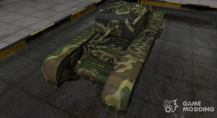 Skin for SOVIET tank Churchill III for World Of Tanks