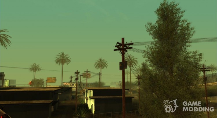 SkyGFX 2.9 для слабых PC для GTA San Andreas