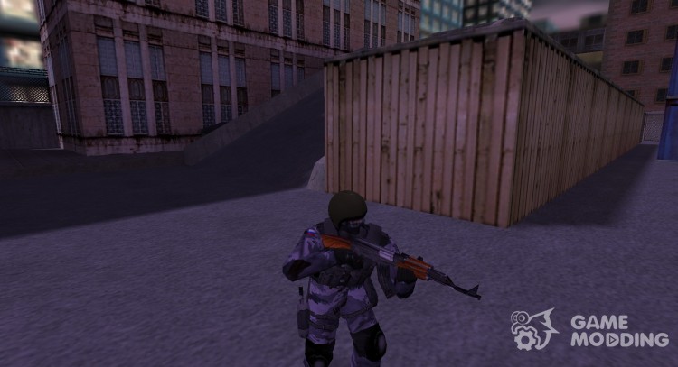 Russian OMON Operative for Counter Strike 1.6