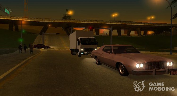 Nuevos coches   skins de las pandillas de los ángeles santos para GTA San Andreas