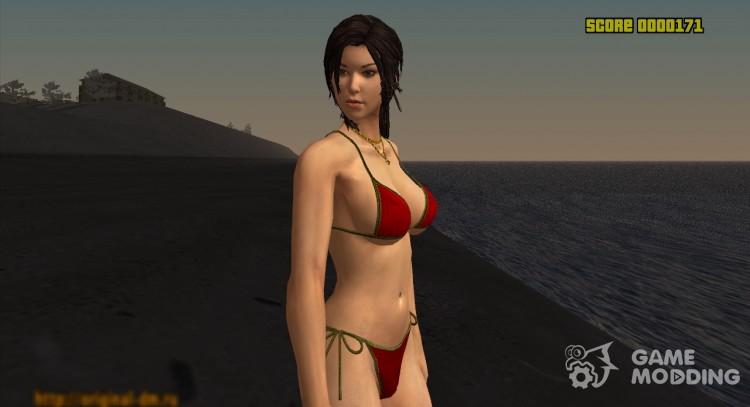 Pretty Beach Girl для GTA San Andreas