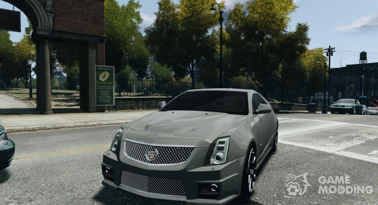 Cadillac CTS-V Coupe 2011 v.2.0 для GTA 4