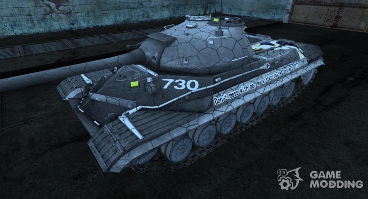 Skin for is-8 Anime for World Of Tanks
