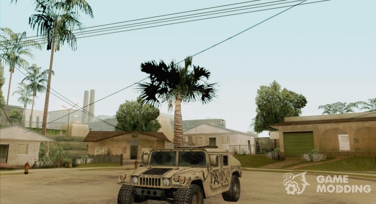 Hummer H1 ejército para GTA San Andreas