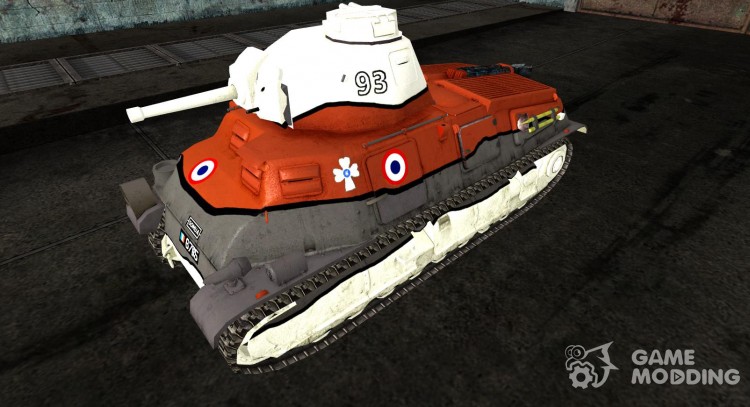 Skin for Panzer S35 739 (f) for World Of Tanks