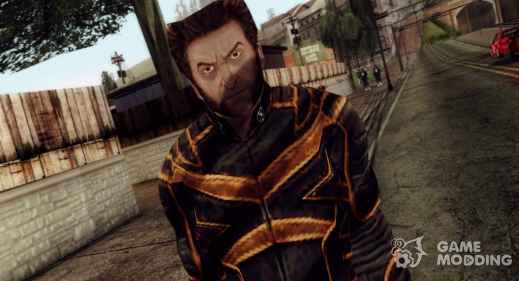 Логан (Wolverine) с когтями для GTA San Andreas