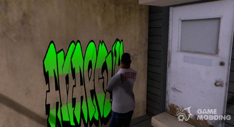 Graffiti mod for GTA San Andreas