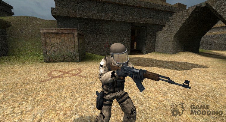 Пустыня цифровой камуфляж ОГНЖ для Counter-Strike Source