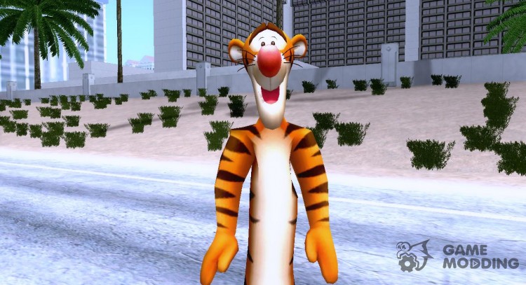 Тигра (друг Винни Пуха) для GTA San Andreas