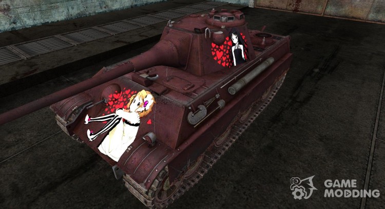 Skin for Panther II for World Of Tanks