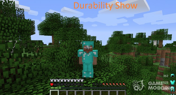 Durability Show для Minecraft